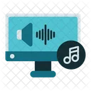 Computer And Music  Icon