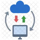Computer Backup And Restore Backup And Restore Cloud Storage Symbol