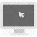 Computer Bildschirm Monitor Symbol