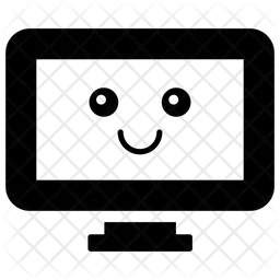 Computer-Bildschirm Emoji Symbol