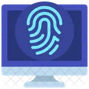 Computerbiometrie  Symbol