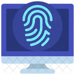 Computerbiometrie  Symbol