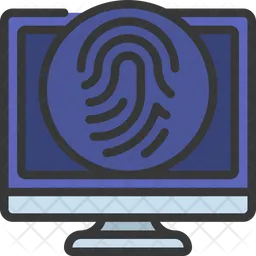 Computerbiometrie  Symbol