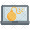 Computer Bomb Cyber Bomb Cyberattack Icon
