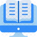 Computer Book Education Icon