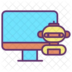 Computer Bot  Icon