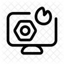 Computer breakdown  Icon