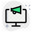 Computer Broadcast Broadcast Promotion Icon