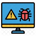 컴퓨터 버그 컴퓨터 악성 코드 컴퓨터 스파이더 컴퓨터 바이러스 인터넷 바이러스 아이콘
