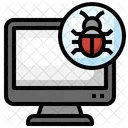 Computer Bug Virus Malware Icon