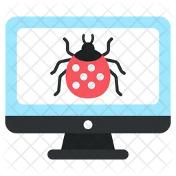 Computer Bug  Icon