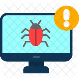 Computer Bug  Icon