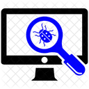 Bug Virus Search Icon