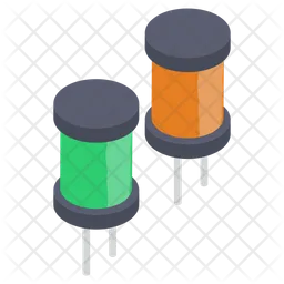 Computer Capacitors  Icon