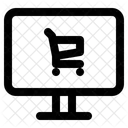 Computer cart  Icon