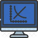Computer Chart  Icon