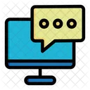 Computer-Chat  Symbol