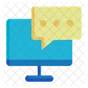 Computer-Chat  Symbol