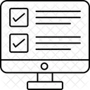 Asset Computer Checklist Icon