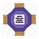 Computer Chip Microprocessor Microchip Icon