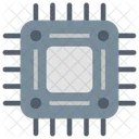 Computer Chip Cpu Microprocessor Icon