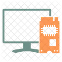 Computer Chip Ssd Chip Icon