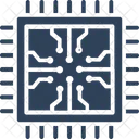Computer Chip Integrated Circuit Memory Chip Icon
