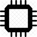 Computer Chip Integrated Circuit Memory Chip Icon