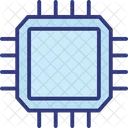 Computer Chip Integrated Circuit Memory Chip Icon
