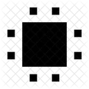 Computer Chip Integrated Circuit Memory Chip Icon