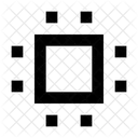 Computer Chip Integrated Circuit Memory Chip Icon