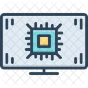 Bios Chip Microchip Icon
