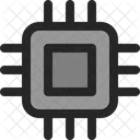 Computer Chip Semiconductor Hardware Icon