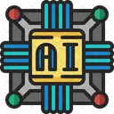 Computer Chip Hardware Electronics Icon
