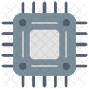 Computer Chip Cpu Microprocessor Icon