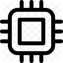 Computer Chip Electronic Hardware Icon