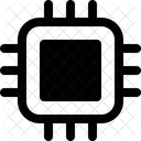Computer Chip Electronic Hardware Icon
