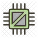 Microprocessor Microchip Processor Chip Icon