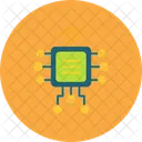Computer Chip Processor Wifi Icon
