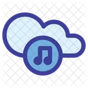Cloud Computing Music Music And Multimedia Icon