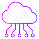コンピュータクラウド  アイコン