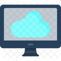 Computer Cloud  Icon