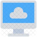 Computer Cloud  Icon