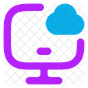 Computer Cloud Icon