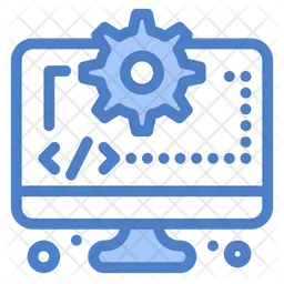 Computer Coding  Icon