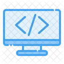 Computer Coding  Icon
