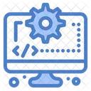 Computer Coding  Icon