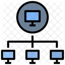 Computer Connection Client Server Icon