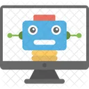 Computer Controlled Robot Icon