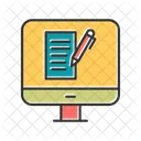 Computer Copywriting Blog Computer Icon
